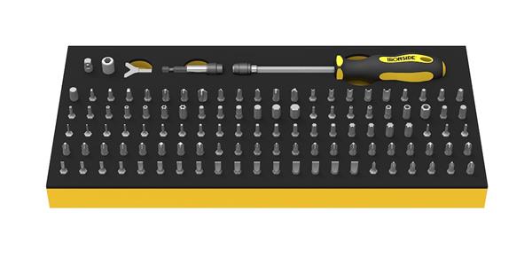 Ironside modul værktøjssortiment bitssæt med bitsskruetrækker, 403mm