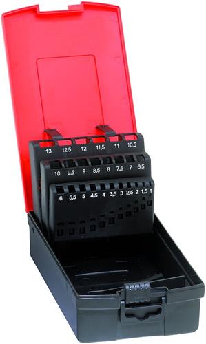 Format 1036 tom kassette til 25 stk bor