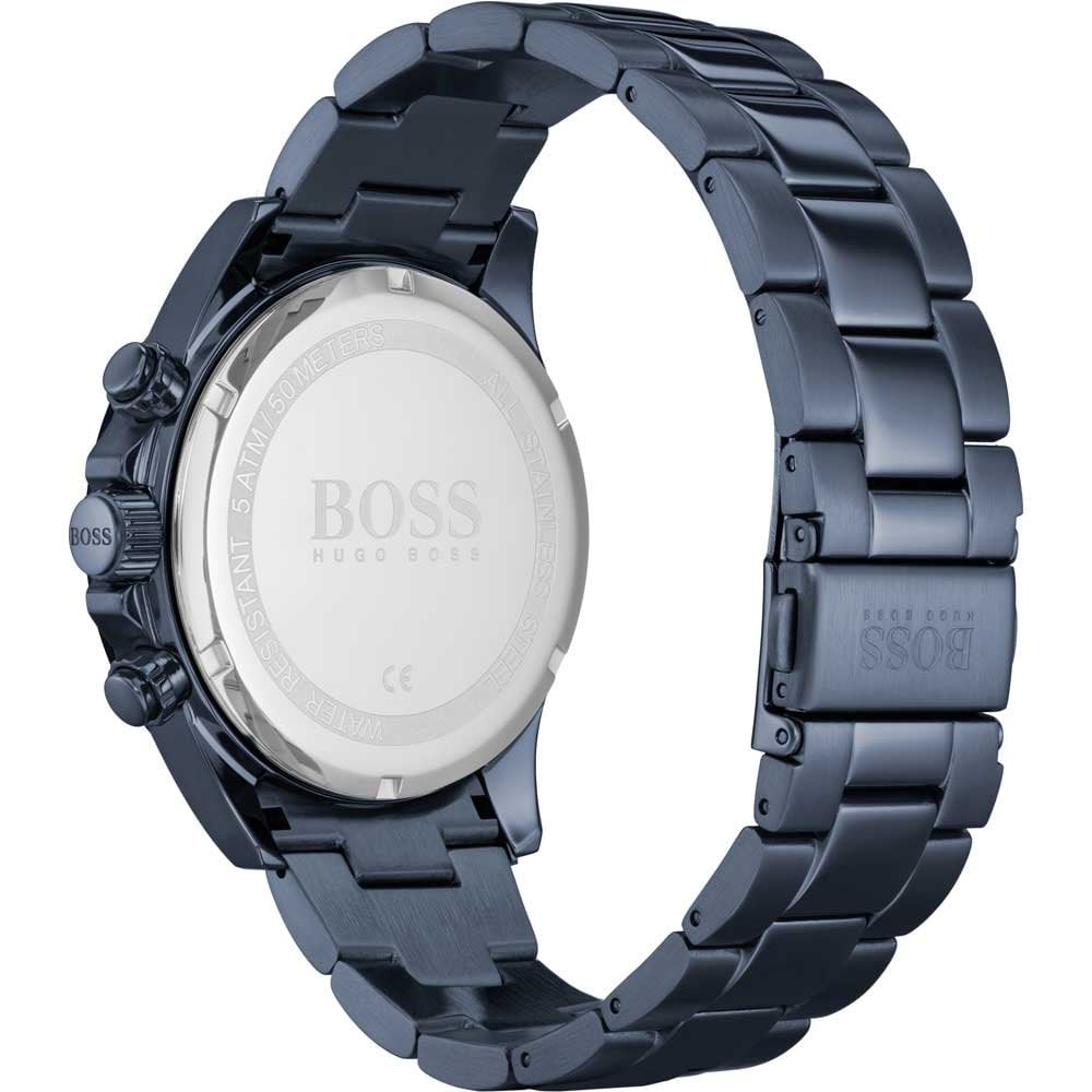 Hugo Boss herreur Hb1513758 Hero blå stål Chronograph