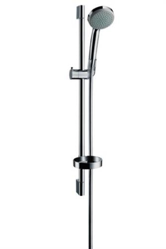 Croma 100 1jet håndbrusersæt 65 cm med slange og sæbeskål - hansgrohe