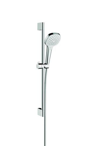 Brusesæt Croma Select E Vario 65 cm 3-stråler forkromet/hvid - hansgrohe