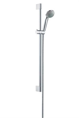Håndbrusesæt Crometta 85 1jet 65 cm inkl. bruserstang og afstandsstykke - hansgrohe