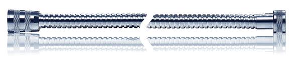 Bruseslange 1,5 m forkromet til VVS - Cool Line