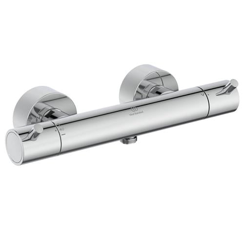 Brusetermostat Ceratherm T125, krom, 1/2 afgang, S-forskruninger - Ideal Standard