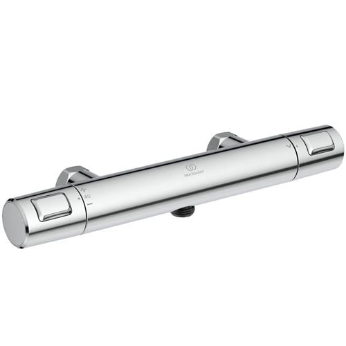 Brusetermostat Ceratherm T25 termostatarmatur krom G1/2 vandbesparende skoldningsspærre - Ideal Standard