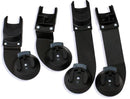 Indie Twin Car Seat Adapters For Maxi Cosi – Cybex, Nuna & Clek (SET) – Bumbleride