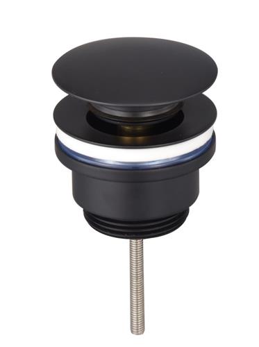 Justerbar bundventil 15 - 60 mm til vaske 63 mm, push-open matsort - Cassøe