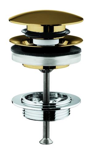 Bundventil push-open 1¼ 64mm børstet cool sunrise - Grohe