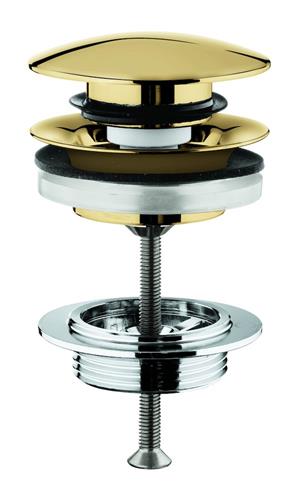 Bundventil push-open 1 1/4 64 mm poleret cool sunrise - Grohe