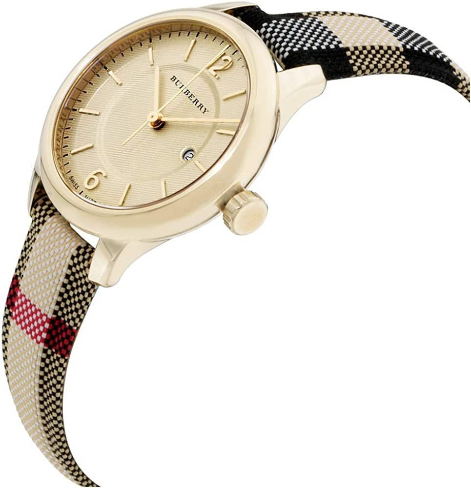 Burberry dameur The Classic guldfarvet Bu10104
