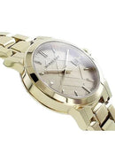 Burberry dameur The City guldfarvet Bu9134