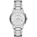 Burberry dameur Chronograph sølv Bu9750