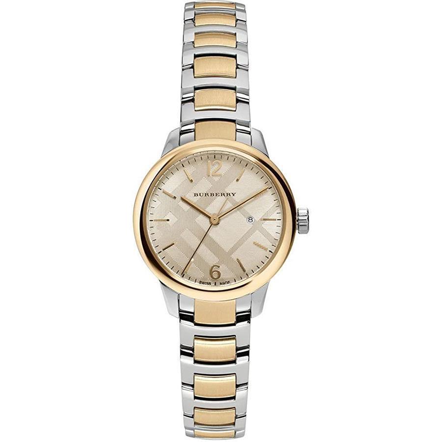 Burberry dameur Swiss Classic tofarvet Bu10118
