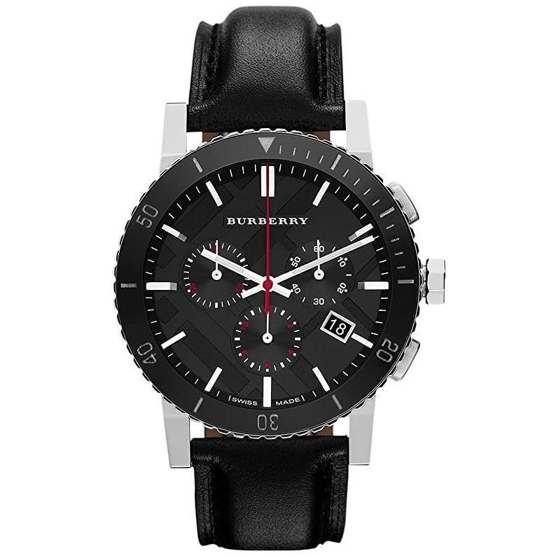 Burberry herreur Chronograph The City sort Bu9382