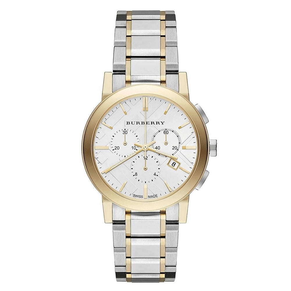 Burberry dameur Chronograph tofarvet Bu9751