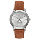 Burberry herreur The City sølv brun Bu9904