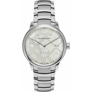 Burberry herreur The Classic sølv Bu10004
