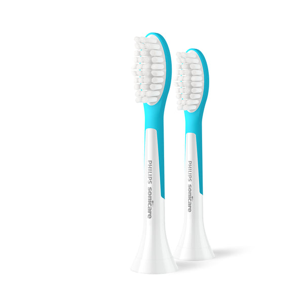 Alowwed----Philips Sonicare For Kids vaihtoharjat 7+-vuotiaille lapsille, 2 kpl, HX6042/90