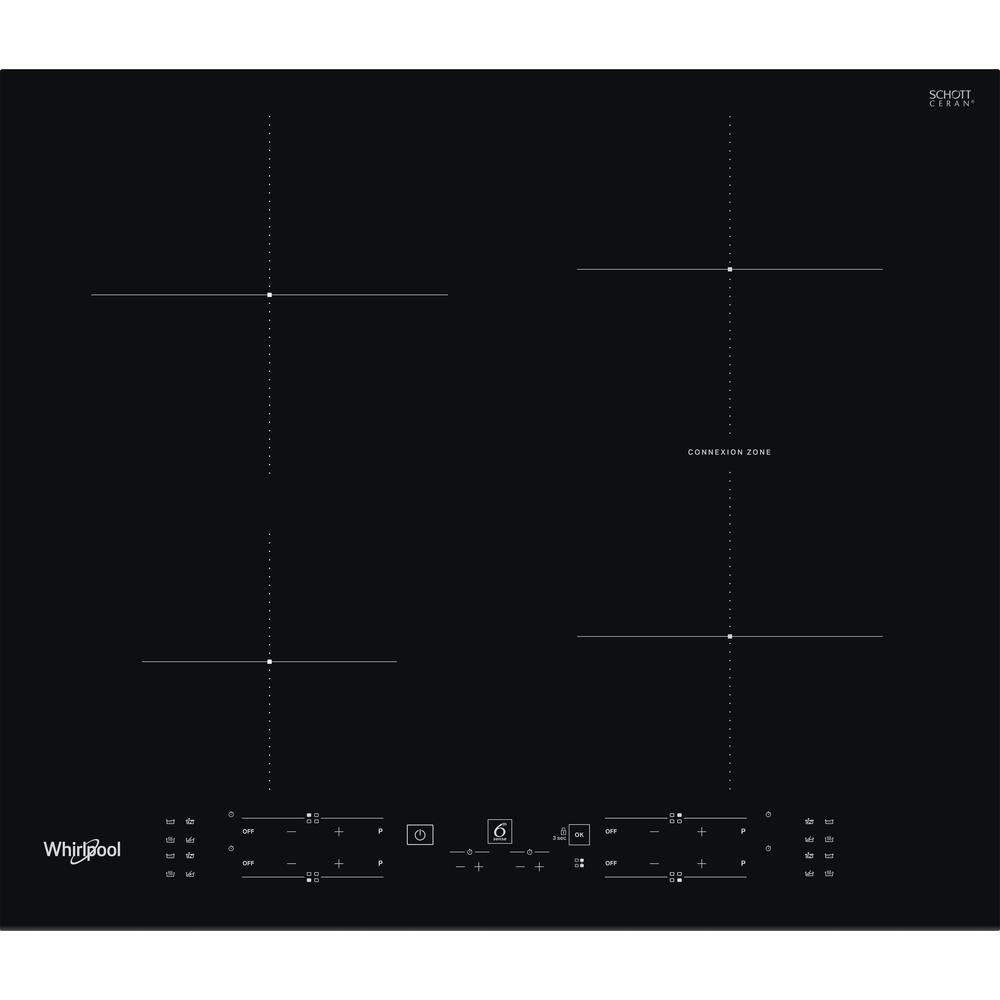 Whirlpool WB B3960 BF Induktions kogeplade