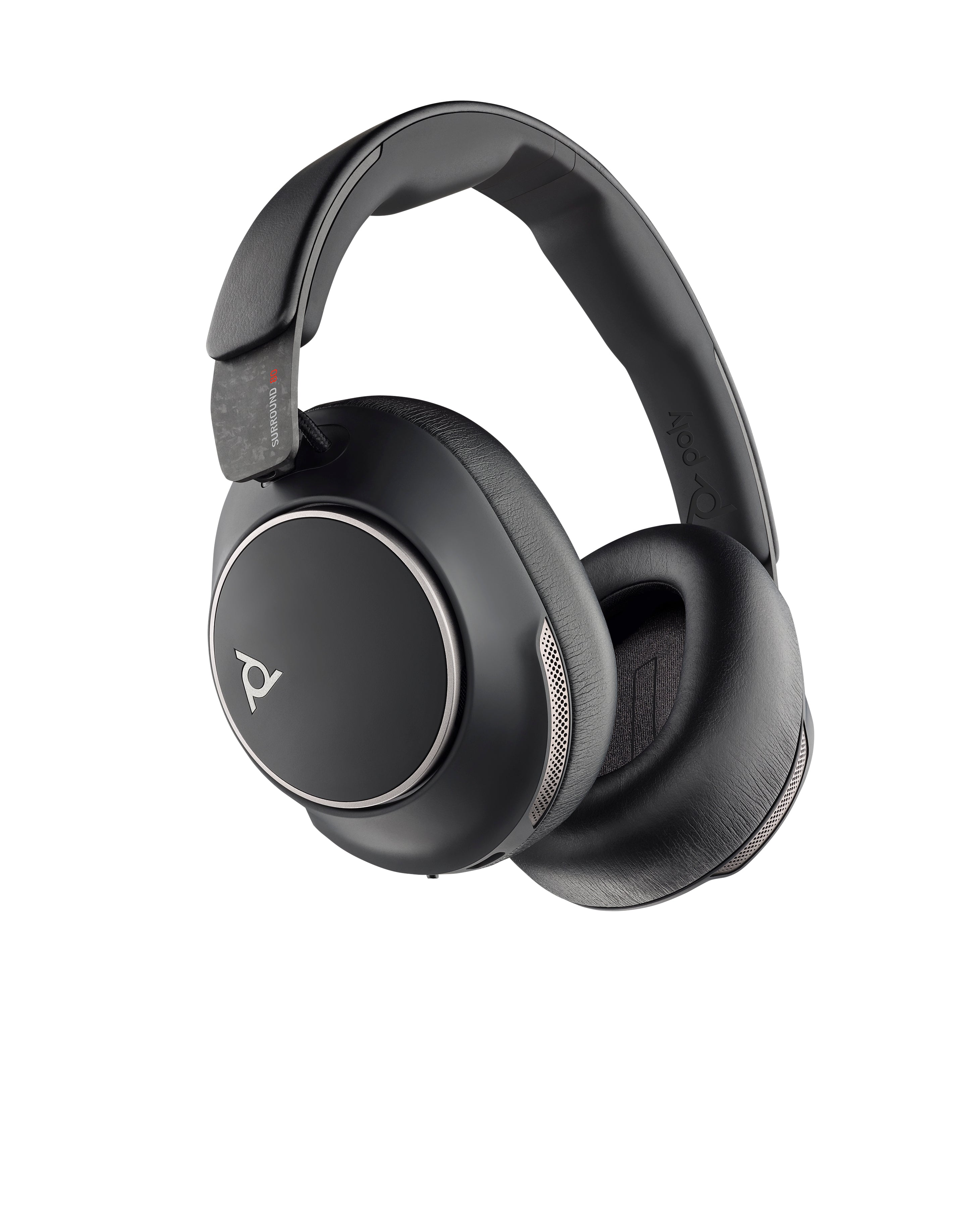 Poly Voyager Surround 80 UC Trådløs Headset Sort