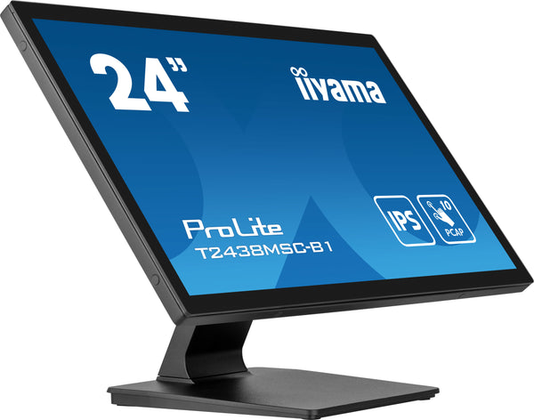iiyama ProLite T2438MSC-B1 24 IPS 1920 x 1080 (Full HD) HDMI DisplayPort