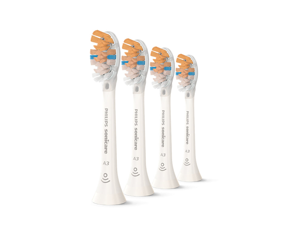 Philips Sonicare A3 Premium All-inOne HX9094 Ekstra tandbørstehoved 4 Hvid