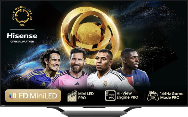 Hisense 55U7NQ 55 4K UHD (2160p) Sort Mørkegrå