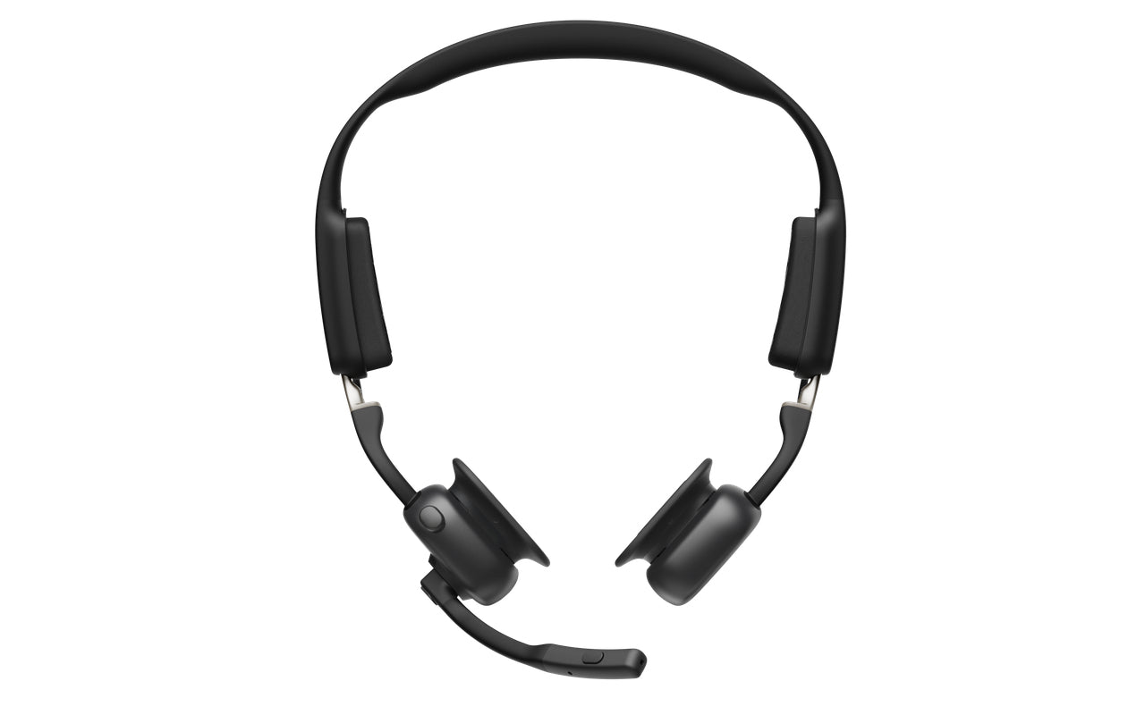 SHOKZ C610-AN-BK hovedtelefoner/headset Trådløs Ørekrog Kontor/Callcenter Bluetooth Sort