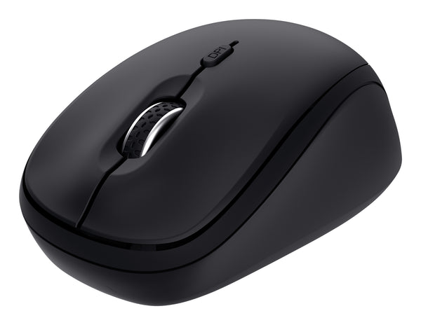 Trust Yvi+ mus Universel Ambidextrous RF trådløs + Bluetooth Optisk 1600 dpi