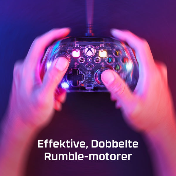 HyperX Clutch Gladiate Controller PC Microsoft Xbox Series S Microsoft Xbox Series X Microsoft Xbox One Sort Rød