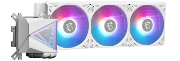 MSI MAG CORELIQUID I360 Vandkøler 1-pack Hvid 120 mm