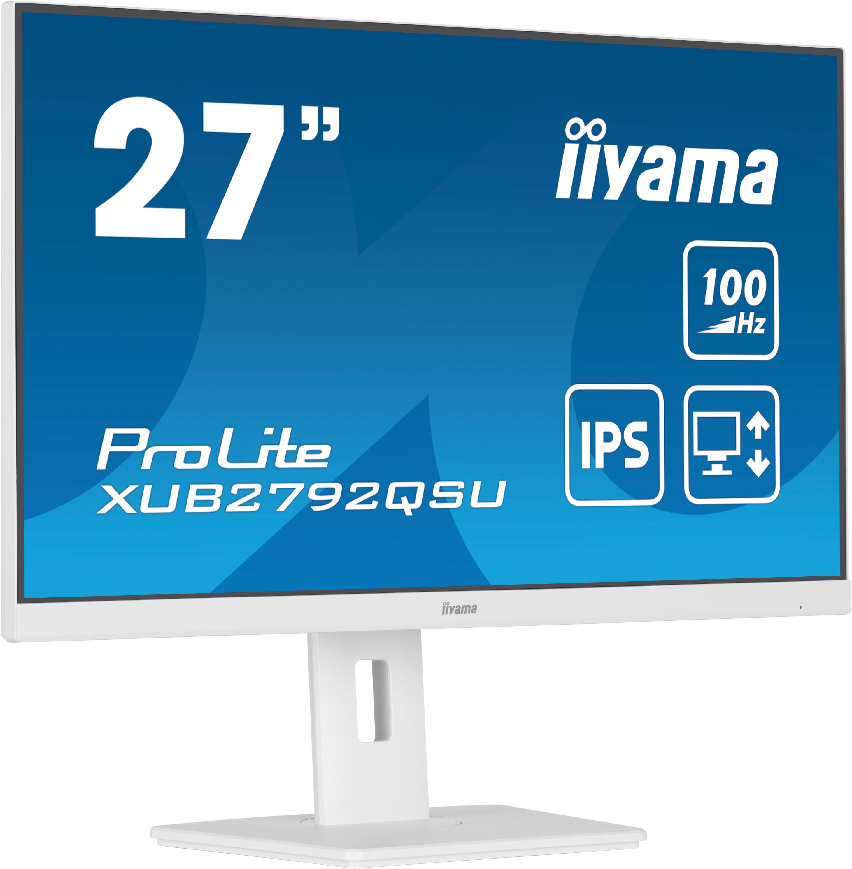 iiyama ProLite XUB2792QSU-W6 27 IPS 2560 x 1440 (2K) HDMI DisplayPort 100Hz