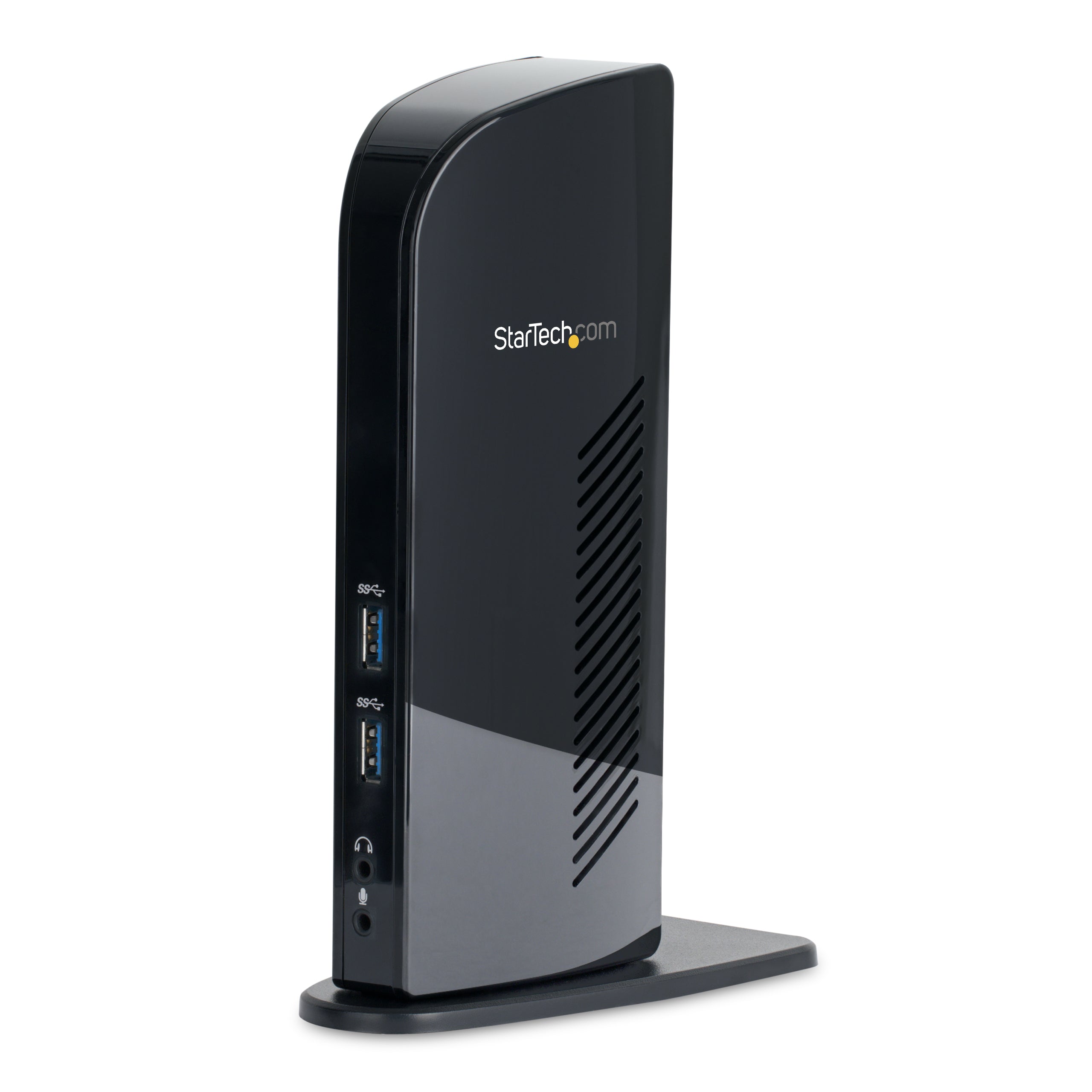 StarTech.com Dual Monitor USB 3.0 Laptop HDMI/DVI/VGA & 6xUSB Ports - Universal USB Dock for Mac & Windows - Black (USB3SDOCKHD) Dockingstation