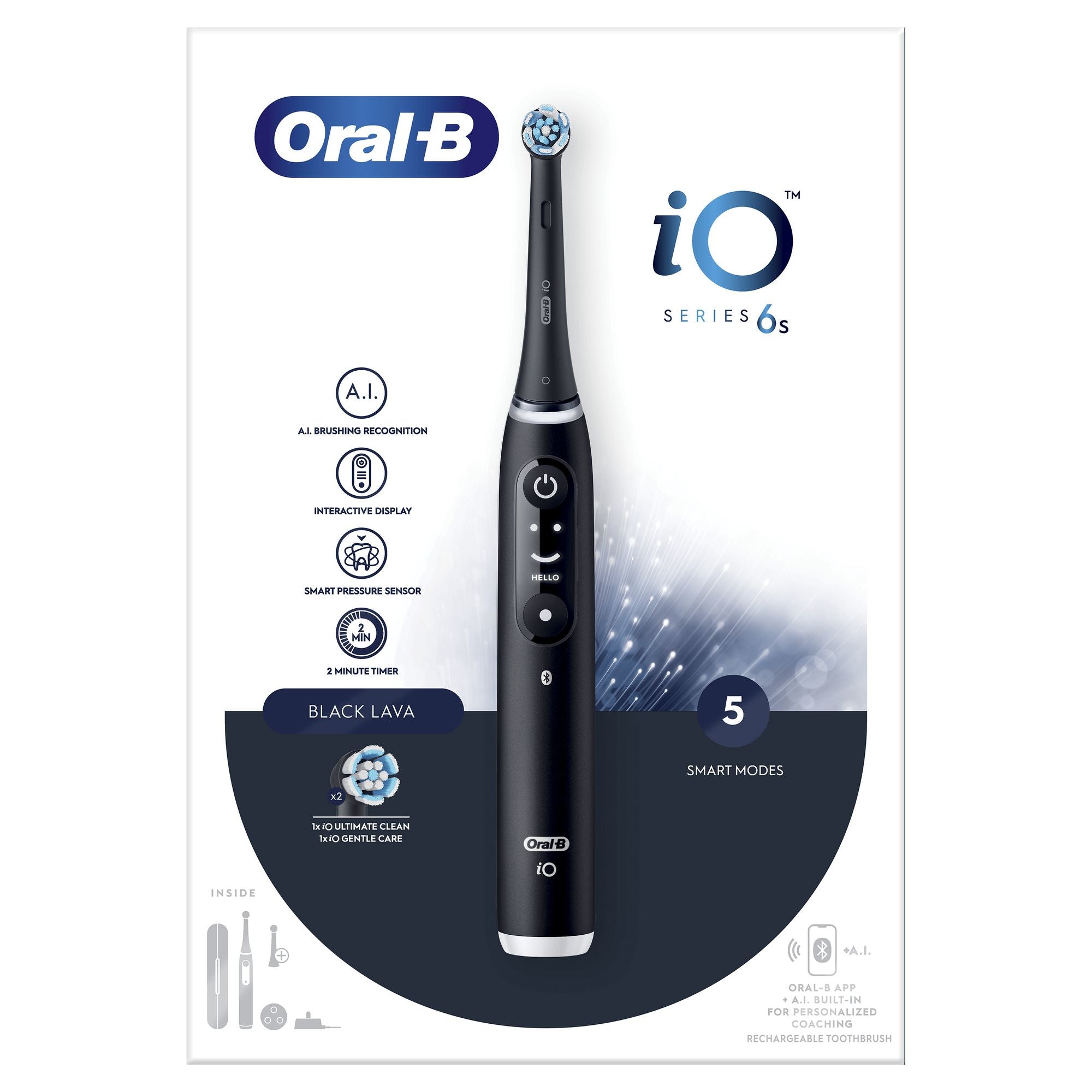 Oral-B Sort lava Tandbørste