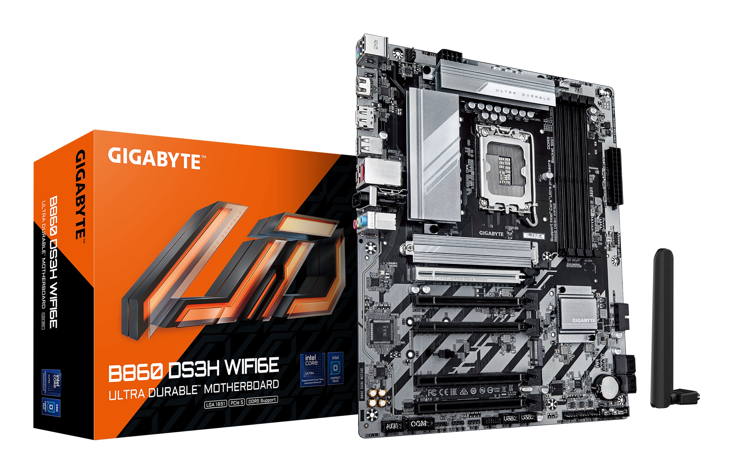 Gigabyte B860 DS3H WIFI6E ATX LGA1851 sokkel Intel B860
