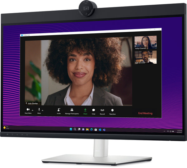 Dell 27 Video Conferencing Monitor P2724DEB 27 IPS 2560 x 1440 (2K) HDMI DisplayPort USB-C 60Hz