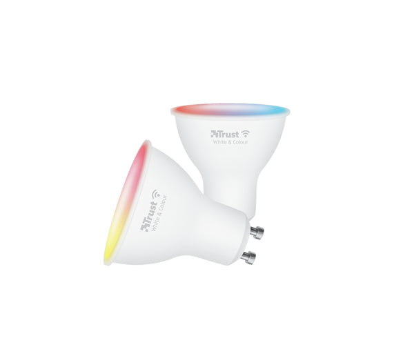 Trust Smart Home LED-spot lyspære A+ 345lumen 1800-6500K Hvid/farve