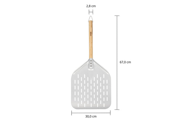 Unold 6881620 pizza skovl Aluminium, Træ