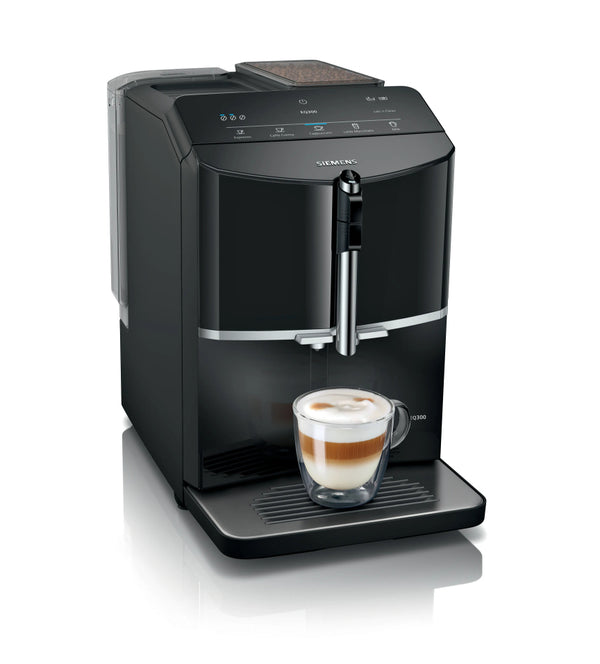 Siemens EQ.300 TF301E19 Automatisk kaffemaskine Pianosort