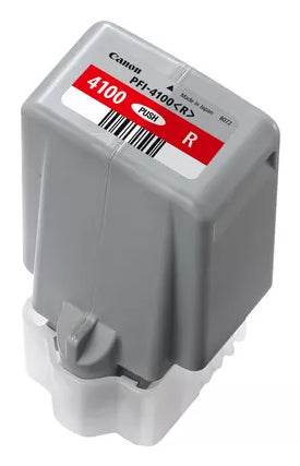 Canon PFI 4100 R Rød Blækbeholder