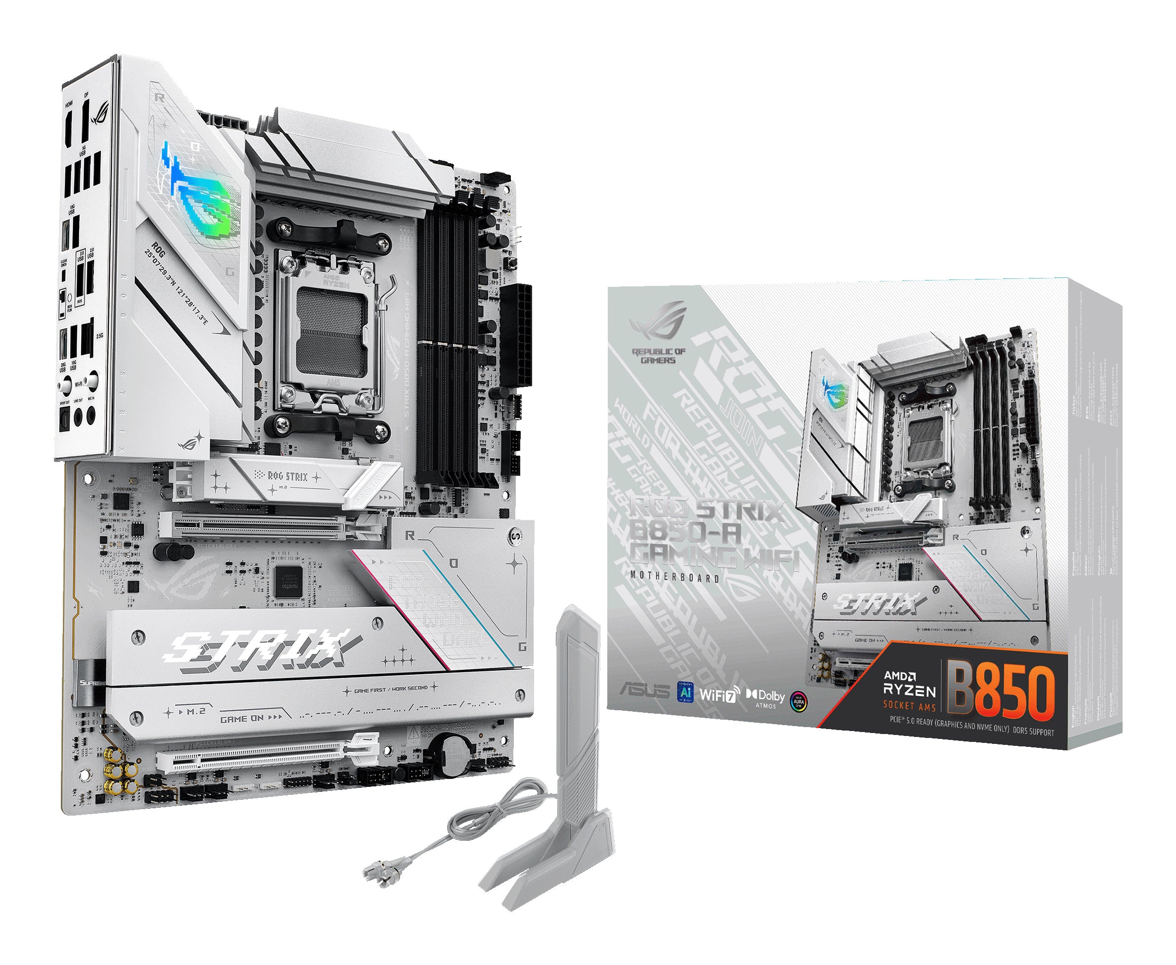 ASUS ROG STRIX B850-A GAMING WIFI Bundkort