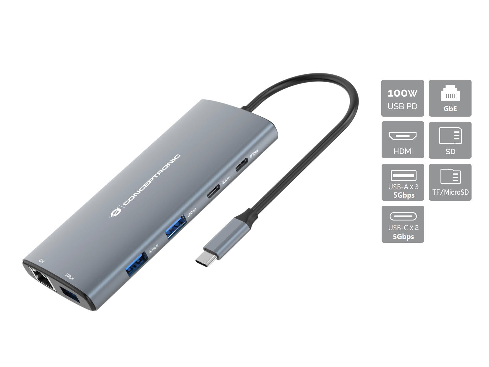 Conceptronic DONN06G Dockingstation