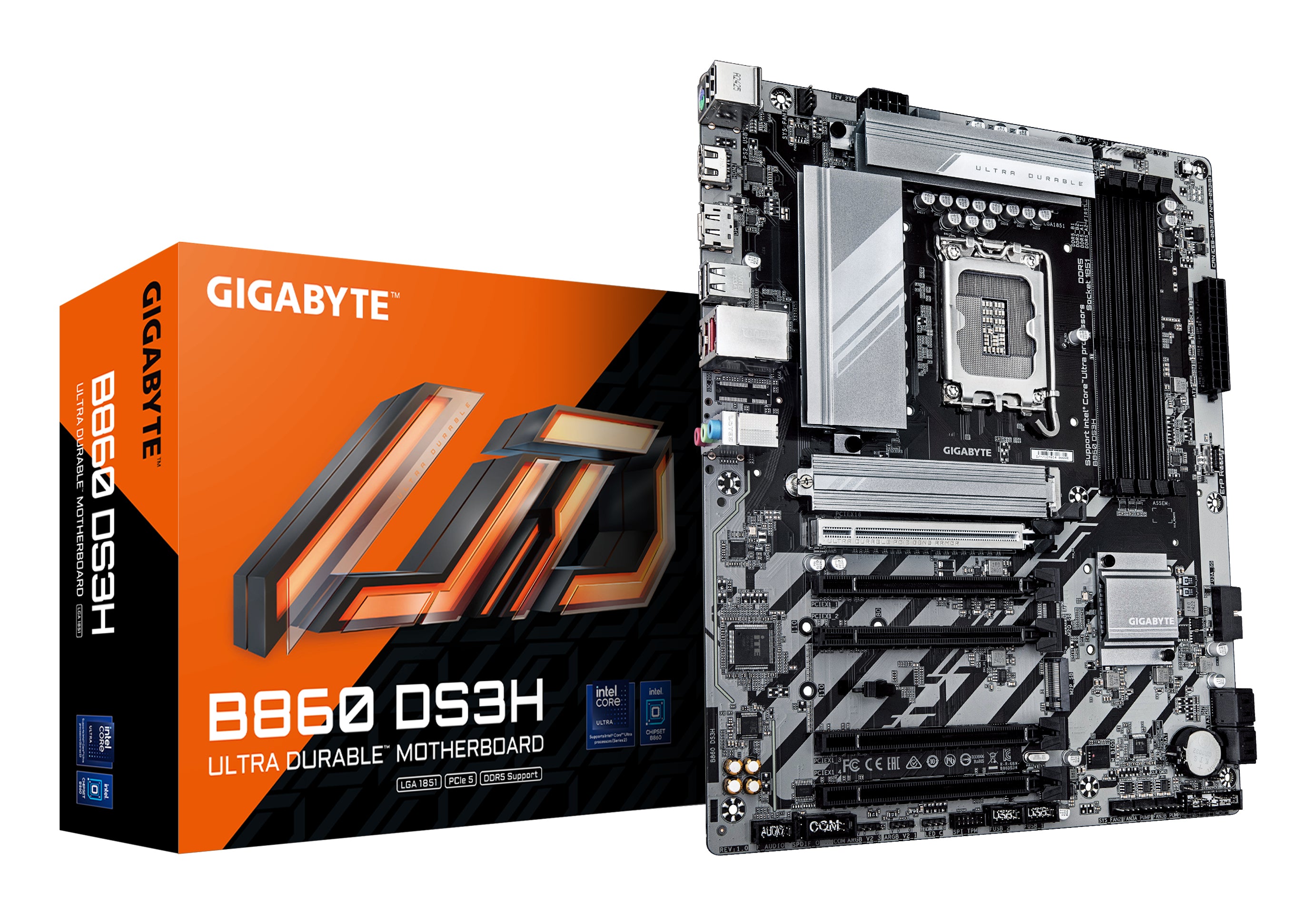 Gigabyte B860 DS3H ATX LGA1851 sokkel Intel B860
