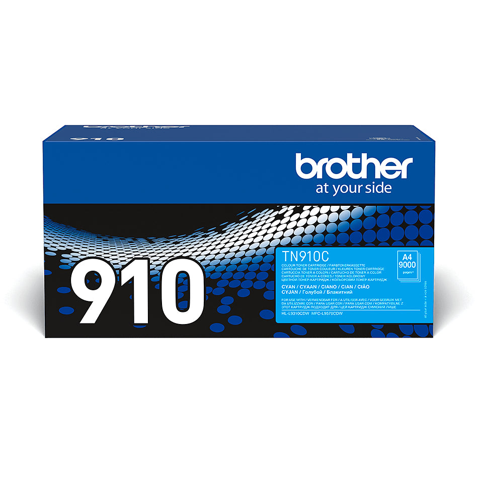 Brother TN 910C Cyan 9000 sider Toner