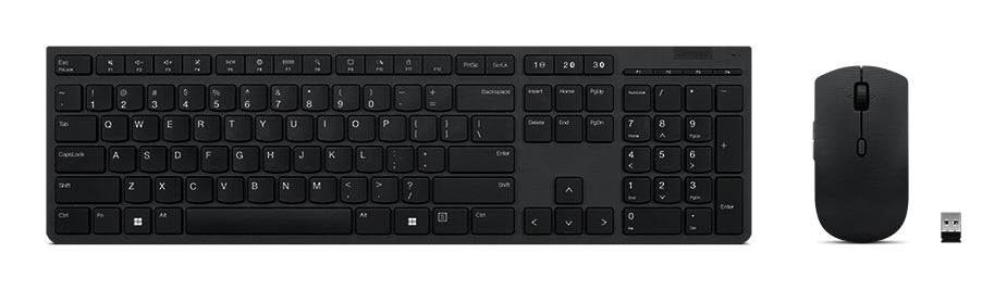 Lenovo Professional Combo Tastatur og mus-sæt Trådløs