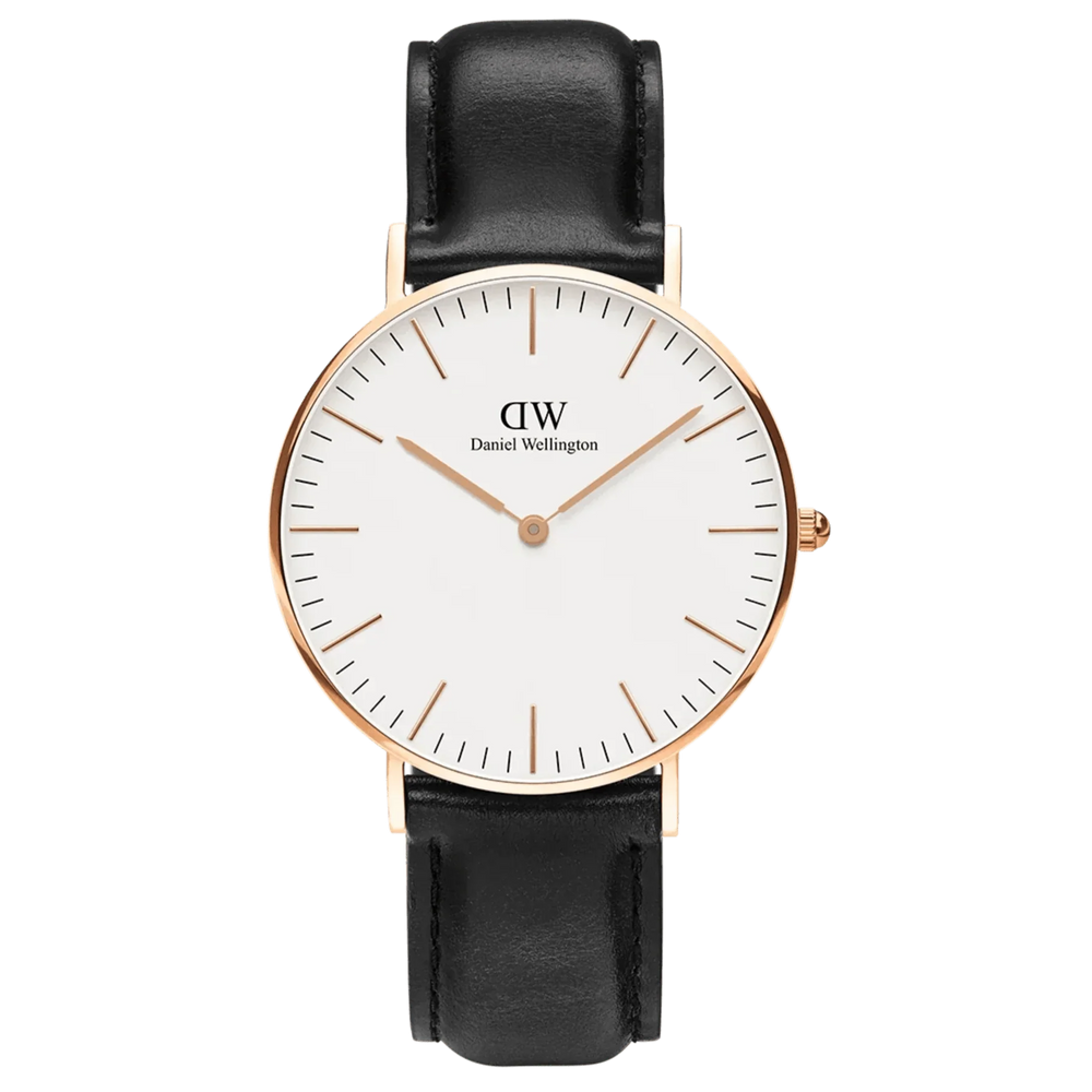 Daniel Wellington herreur sort Classic Sheffield Dw00100036