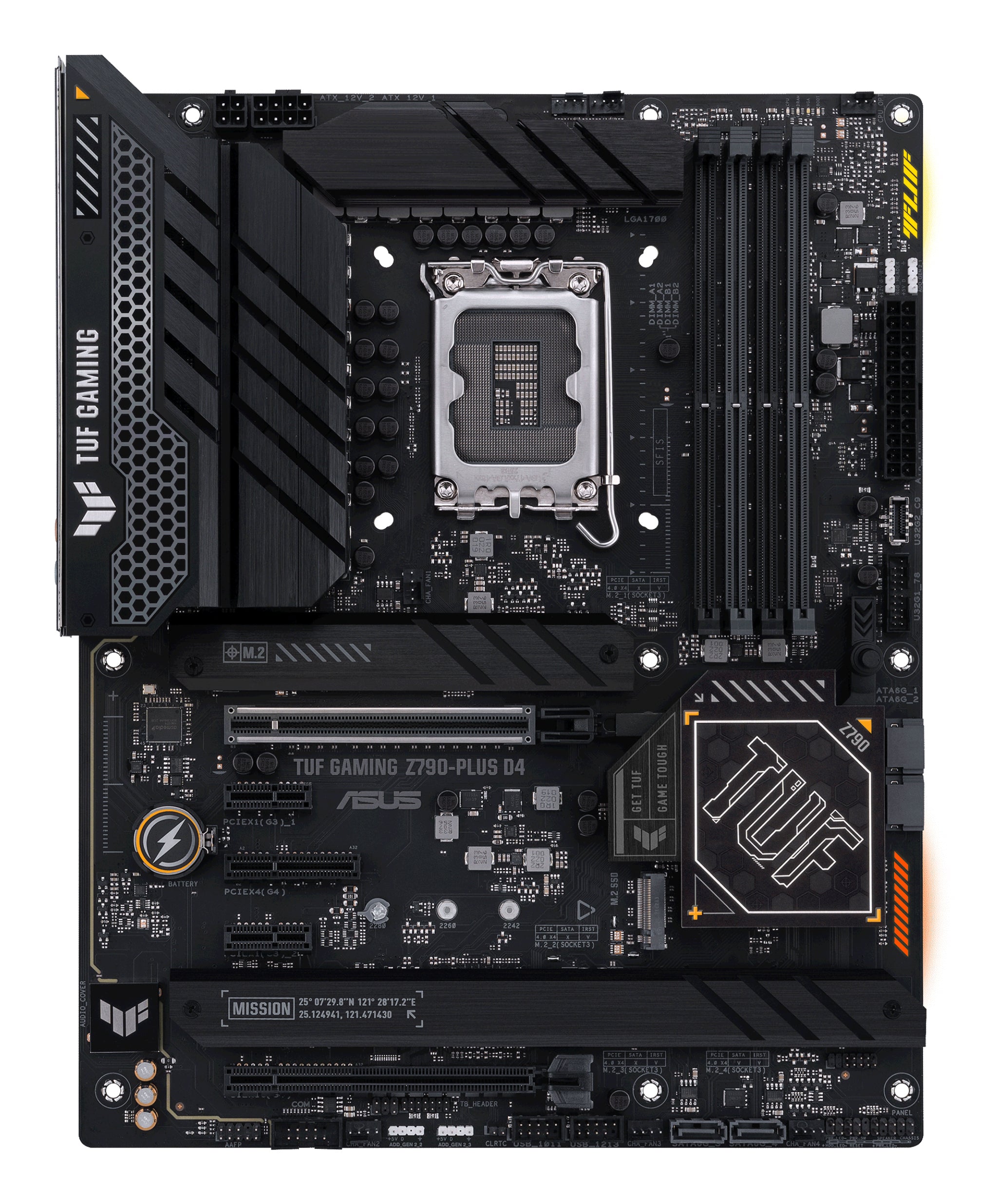 ASUS TUF GAMING Z790-PLUS D4 ATX LGA1700  Intel Z790