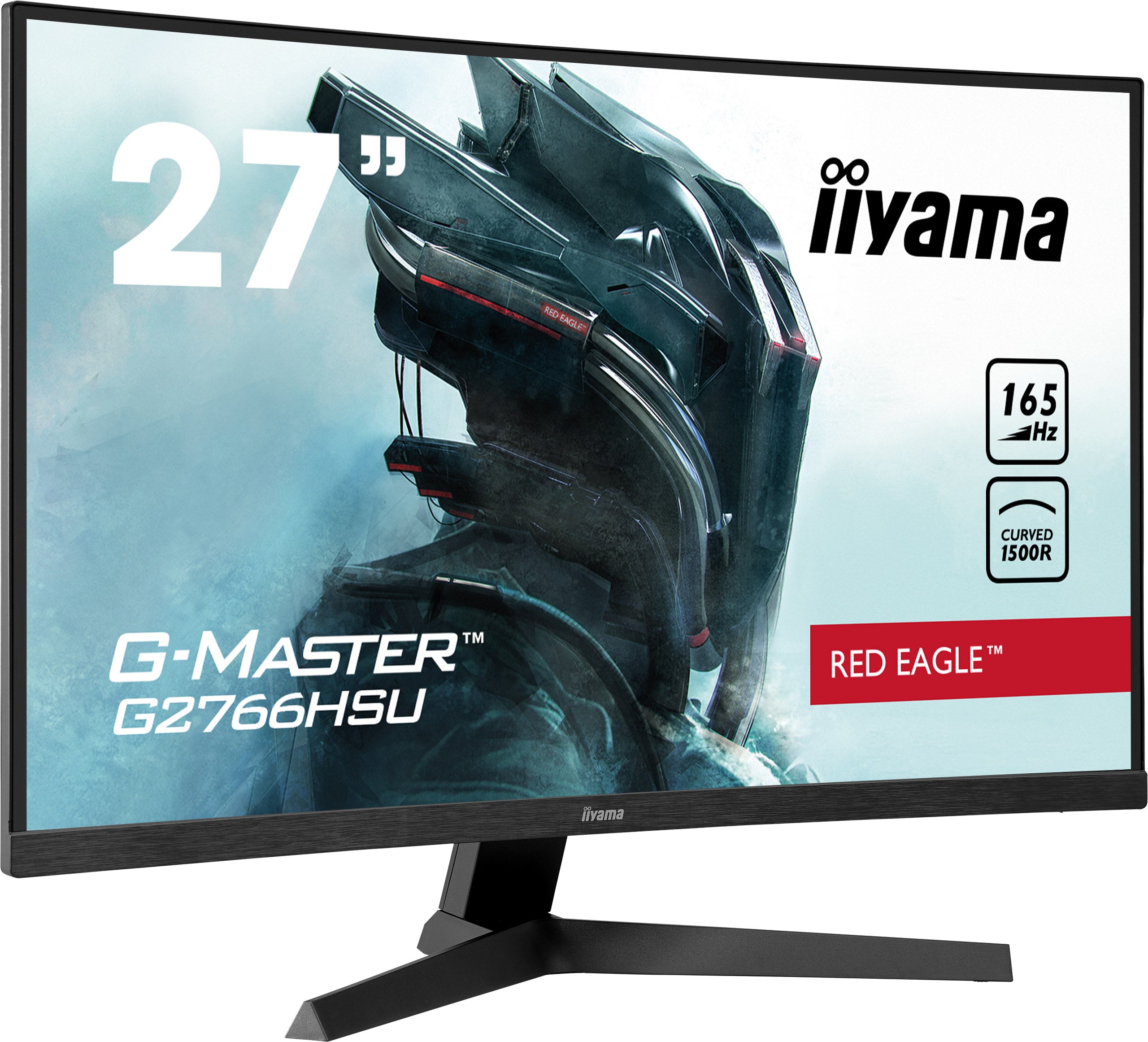 iiyama G-MASTER Red Eagle G2766HSU-B1 27 VA 1920 x 1080 (Full HD) HDMI DisplayPort 165Hz
