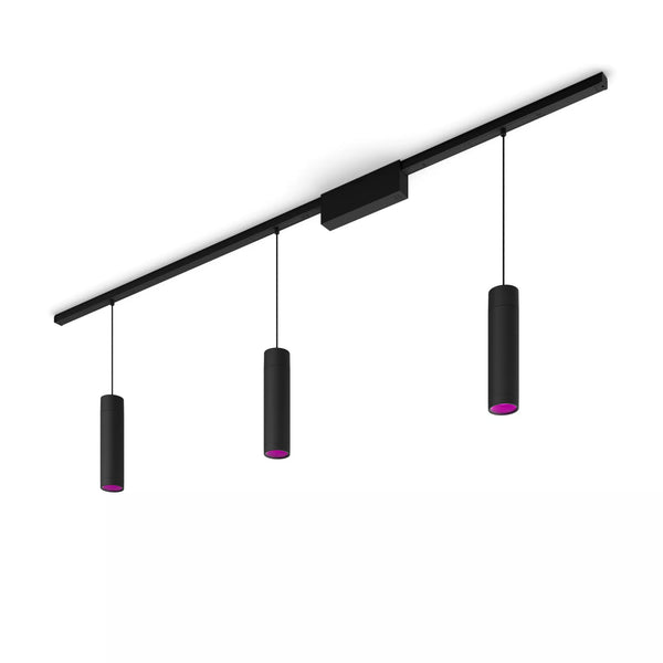Philips Hue White and Color ambiance Perifo aflangt lysskinnesæt til loftsmontering (3 pendler)