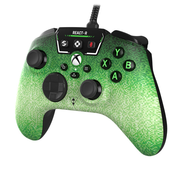 Turtle Beach React-R Gamepad PC Microsoft Xbox Series S Microsoft Xbox Series X Microsoft Xbox One Sort Grøn